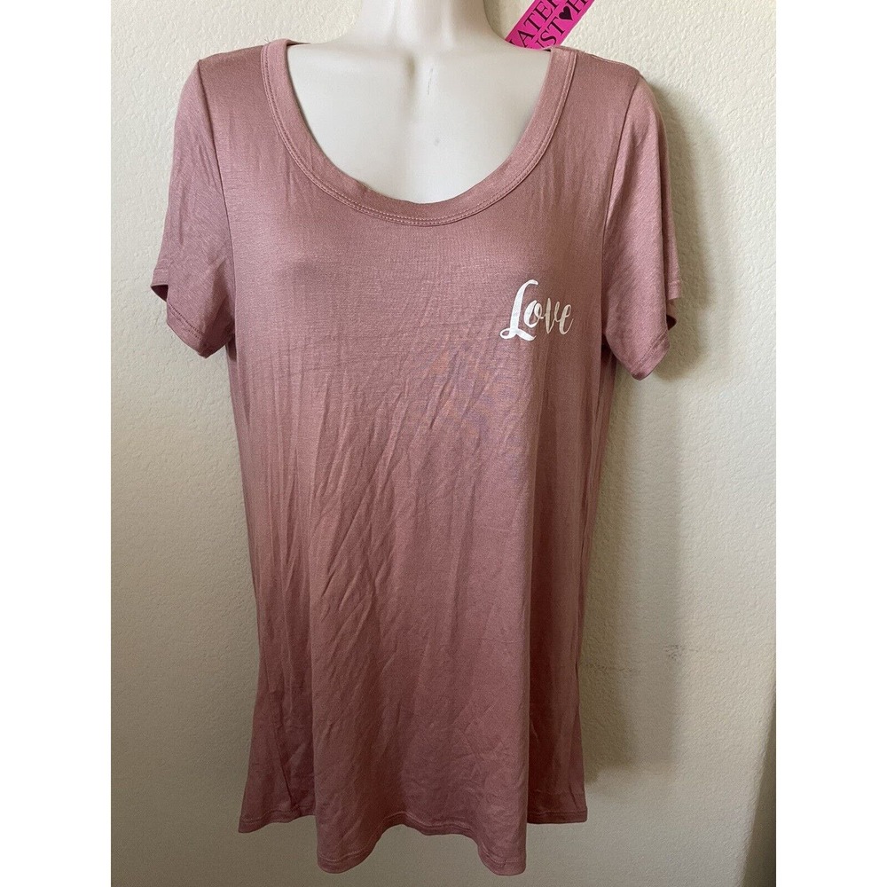 Ragdoll Mauve Love Is All We Need Short Sleeve Maternity T Shirt Tee Top Size XL
